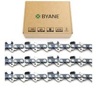 BYANE 18 Inch Chainsaw Chain, 3/8" Pitch, .050'' Gauge, 66 Drive Links - 33RS 66 Fits Stihl, Echo, Homelite and More (3 Chains)