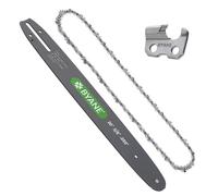 Byane 20" Carbide Chainsaw Bar and Chain Combo, 3/8" .050" 72DL