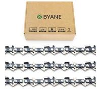 BYANE 20 Inch Chainsaw Chain, .325" Pitch, 050" Gauge, 80 Drive Links, Fits Husqvarna 450, 450 Rancher, 545, 550XP, JONSERED, and More - SP33G (3 chains).