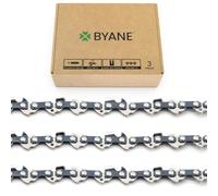 BYANE 3-Pack 8 Inch Chainsaw Chain 3/8" LP .043" Gauge 33DL | Fits Bosch, Makita, Ryobi, Worx