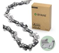 BYANE Carbide Chainsaw Chain 14 Inch, 3/8" LP Pitch, 043" Gauge, 50 Drive Links - 61PMM3 50 Fits STIHL MS170, MS180C, MS193T, MS194T - 36100050050, R50 (1 Chain)