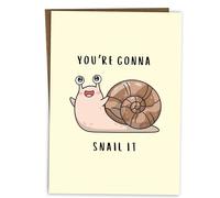 BYANIKA Good Luck Card | You're Amazing Well Done Encouragement Best Of Luck In Your Exam Interview New Job Driving Test | Motivational You Can Do It You Got This I Believe In You | Blank Inside