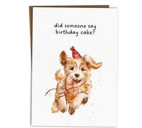 Byanika Happy Birthday Card Cute Dog Pun For Dog Lovers Owners