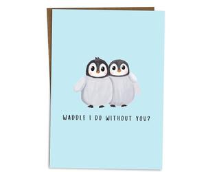 BYANIKA I'll Miss You Card | Sentimental, Farewell, Love You, Sorry You're Leaving | Retirement, Going to Uni For Best Friend, Wife Husband Girlfriend Boyfriend, Work Bestie Sister Brother | Cute Pun