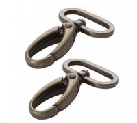 BYANNIE Swivel Hook 1in Antique Brass 2 pcs Hardware