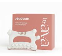 byAVA Gua Sha Jelloskin Lymphatic Massage Tool | Ceramic GuaSha for Face & Body Massage Tool | Patented Design for Lymphatic Drainage, Face Lift & Muscle Relief Body Massager