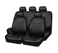 BYBEST 9 Pcs Leather Car Seat Covers for Audi Q3 S-Line/Q3 Quattro/Q3 Sportback/Q5/Q5, NonSlip Waterproof Breathable Seat Cushion Protector Accessories,A