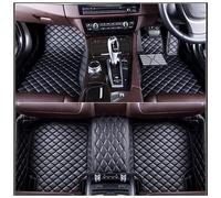 BYBEST Full Coverage Car Floor Mats Set, for Benz GLA 180 200 220 2013-2019 Leather Foot Pads Custom Auto Carpet Cover All Weather Floor Protection Liner,A-RHD