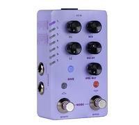BYBIO Pedal 14 Stereo Reverb Effects With Infinite Function Reverb Guitar Pedal Professional Guitar Effects