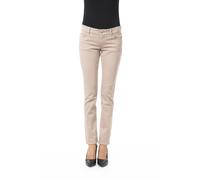 Byblos Womens Beige Cotton Jeans & Pant - Size 25 (Waist)
