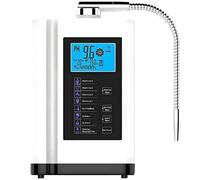 ByBoDi Alkaline Water Ionizer Machine, Built-in a Filter, Produces pH 4-10.5 Water, 7 Water Settings, Up to -500mV ORP, 8000L Per Filter, Auto-Cleaning, Intelligent Voice White