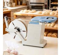 ByBoDi Automatic Twist Tie Machine High Speed 40 Bundles/Min, Compact Aluminum Body, 0.1-1.2mm Adjustable Tying, for Food Bread Flower Stationery Retail Packaging