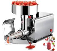 ByBoDi Electric Tomato Strainer Machine, Commercial Tomato Milling Machine 450W, Stainless Steel Press Food Milling Press Machine Sauce Maker,for Commercial and Household