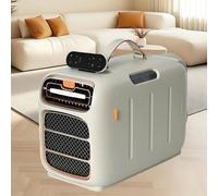 ByBoDi Portable Air Conditioner,4-in-1 Cooling Fan Dehumidifier Sleep Mode, 12-Hour Timer, 3-Min Fast Cooling, for RV, Tent, Truck, Van Cooling+Heating