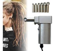 ByBoDi Portable Dreadlocks Machine,Automatic Dreadlock Machine, with 6 Replacement Holes,7 Adjustable Speed Settings,Easy Use Dreadlock Maker Machine,Portable Electric Dreadlocks Machine