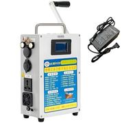 ByBoDi Portable Hand Crank Generator,Outdoor Large Capacity Hand Crank Generator 220V/110V 200W/500W, High Power Generator, Emergency Lighting Tool, for Outage/Field Exploration 81AH/500W