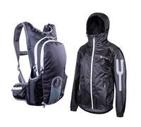 BYC FOR.BICY O101076-N126 JACPACK MEDIUM 15L Sports backpack Women's BLACK/CASTLEROCK Size M