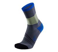 BYC FOR.BICY S100118-J067 RING MASTER Socks Men's Grey/Lime/Royal Blue Size 39/42