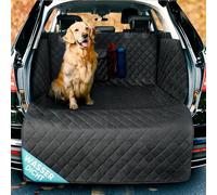 BYCHKA Pet Boot Liner Protector for Skoda Roomster (ab BJ 2006), Scratchproof Nonslip Waterproof Dog Car Seat Cover,with Bumper Flap Side Protection and Easy To Clean