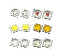 BYCIFRLG 10pcs 10W LED SMD 5050 chip XML2 T6 U2 high Power Beads White Warm red Green Blue UV diodes Ceramic Substrate(5W UV365-370nm)
