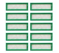 BYCUFF 10 x Replacement Dust Filters for Vorwerk Kobold VR200 Vacuum Cleaner Accessories