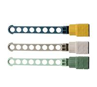 BYCUFF 3Pcs Window Frame Clothes Hanging Rack Portable Indoor Window 8-Holes Drying Rack Adjustable Home for Clothes Stand