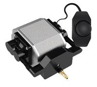 BYCUFF Air Assist Pump 30L/Min 16W Air Assist for Cutter and Engraver, Remove Smoke and Dust, Protect Lens Easy Install