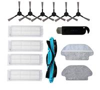 BYCUFF Brush Cloths Roller HEPA Filter Suitable for Mop P V2 Pro V3 V-RVCLM21B Accessories Robot Vacuum Cleaner Parts