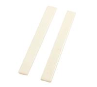 BYCUFF Daweglop(R) 2 Pcs Beige Plastic Bridge Saddle Nut for Classical Guitar