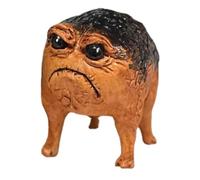 BYCUFF Grumpy Frog Toad Statue - Angry Outdoor Garden Yard Decor - Fun Novelty Home Frog Decor Sculpture