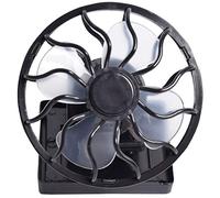 BYCUFF Solar Fan Clip Cap Fan with Clip Solar Small Fan Electric Fan Outdoor Portable Fan
