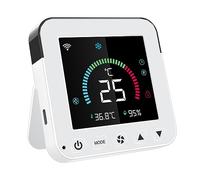 BYCUFF Tuya Smart Life Air Conditioner Timer Temperature DC5V Humidity Sensor LCD Touch Screen Controller