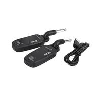 BYCUFF Wireless Guitar System 2.4 Wireless Guitar Transmitter Receiver Rechargeable for Electric Guitar Bass Black Spare Parts Parts