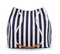 Bydenwely Womens Canvas Summer Tote Bags Small Medium Beach Bag Shoulder Bag Daily Working Handbag