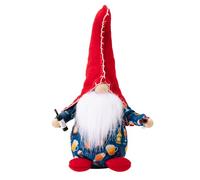 Bydezcon American Independence Day Curved Wine Glasses Gnomes Patriotism Gnome Decoration Scandinavian Tomtes Ornament