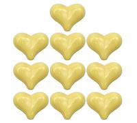 Bydezcon Colourful Love Heart Loose Spacer Beads Heart Loose Beads for Crafts Earrings Bracelets Necklaces Jewellery Making