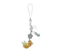 Bydezcon Key Chains for Women, Colorful Fish Star Beaded Phone Charm Pendant Handmade Sturdy Acrylics Fashion Accessory for Trendy Look Daily Use
