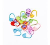 Bydezcon Marker Crochet 20Pcs Colorful Knitting Sewing Weaving Samll Pin Tool For Counter Knitting Amount Accessory Needle Clip Locking Markers Colorful Knitting Crochet Clip Pins