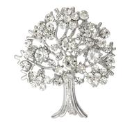 Bydezcon Women's Brooches & Pins Elegant Tree Of Life Brooch Pin Distinctive Tree of Life Clothing Lapel Pin Essential Fashion Brooch Accessory