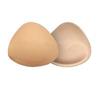 Bye Bra Adhesive Bra Pads, Bikini Half Push Up Bra Pads, Removable Bra Pads, Adhesive Bra Inserts, Enhanced Look, One Size, Beige