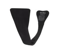 Bye Bra Adhesive String Seamless Thong Unnoticeble C String with Soft Lace Finish Reusable Up to 50 Times, Black/Beige (Black)
