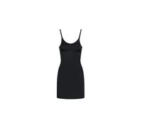 Bye Bra Invisible Body Shapping Slip Dress, Light Tummny Control, Seamless Shapewear, Bodycon Cami Dress with Adjustable Straps, Nude and Black, S-XL (Black, L)