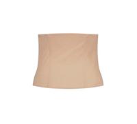 Bye Bra Powermesh Waist Trainer, High Control, Hook And Eye Lock, Transparent Look, Lightweight, Shapewear For Women, Powermesh Shapewear, Beige, S