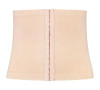 Bye Bra Soft Touch Waist Shaper for Women, Seamless Tummy Control Corset Belt, Open Bust Design, Adjustable Straps, Firm Support, S-XXL (Beige, S)