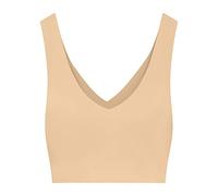 Bye Bra V-Neck Bra Top, Invisible Bra Top, Good Breast Support, Seamless, Comfortable, Bra Top for Women, 3 Colors, S-XXL Beige