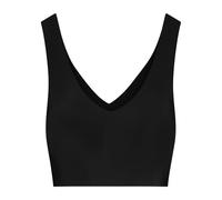 Bye Bra V-Neck Bra Top, Invisible Bra Top, Good Breast Support, Seamless, Comfortable, Bra Top for Women, 3 Colors, S-XXL Black