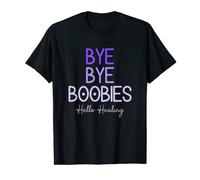 Bye Bye Boobies Hello Healing Purple T-Shirt