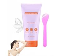 Bye Bye Bush Hair Removal, Gentle Formula Pubic Hair Removal Cream with Spatula Applicator, 50g Fast & Painless Intimate Hair Removal Cream for Face Legs Underarms