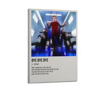 Bye Bye Bye by Nsync Poster Wall Art Aesthetic Cover Poster Design Painting for Living Room Bed Room 16x24inch(40x60cm) Frame-style