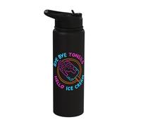 Bye Bye Tonsils Hello Ice Cream Stainless Steel Insulated Water Bottle